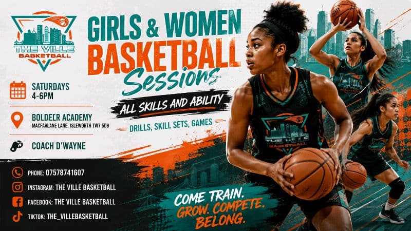 Women basketball coaching session